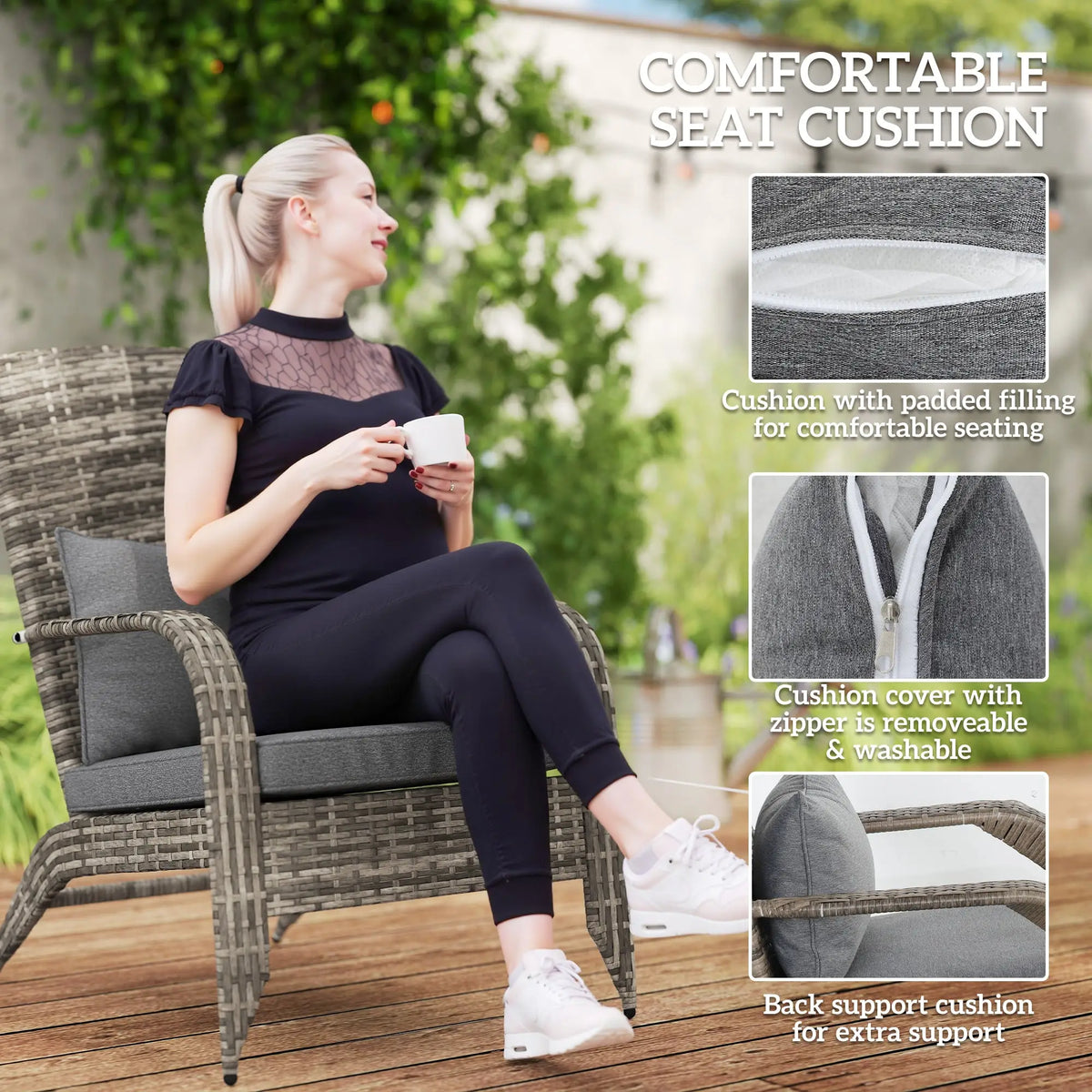 lightweight portable outdoor reading chair