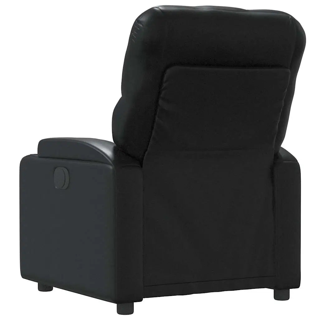luxurious leather armchair for reading