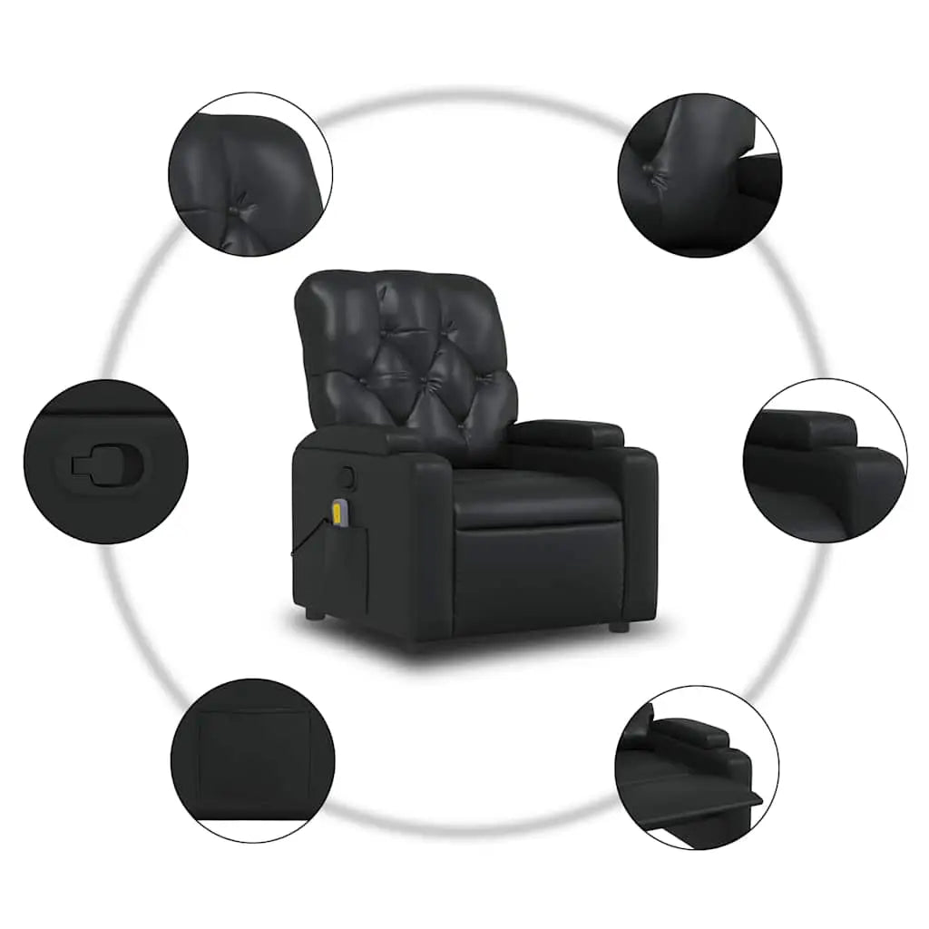 leather reading chair for comfort