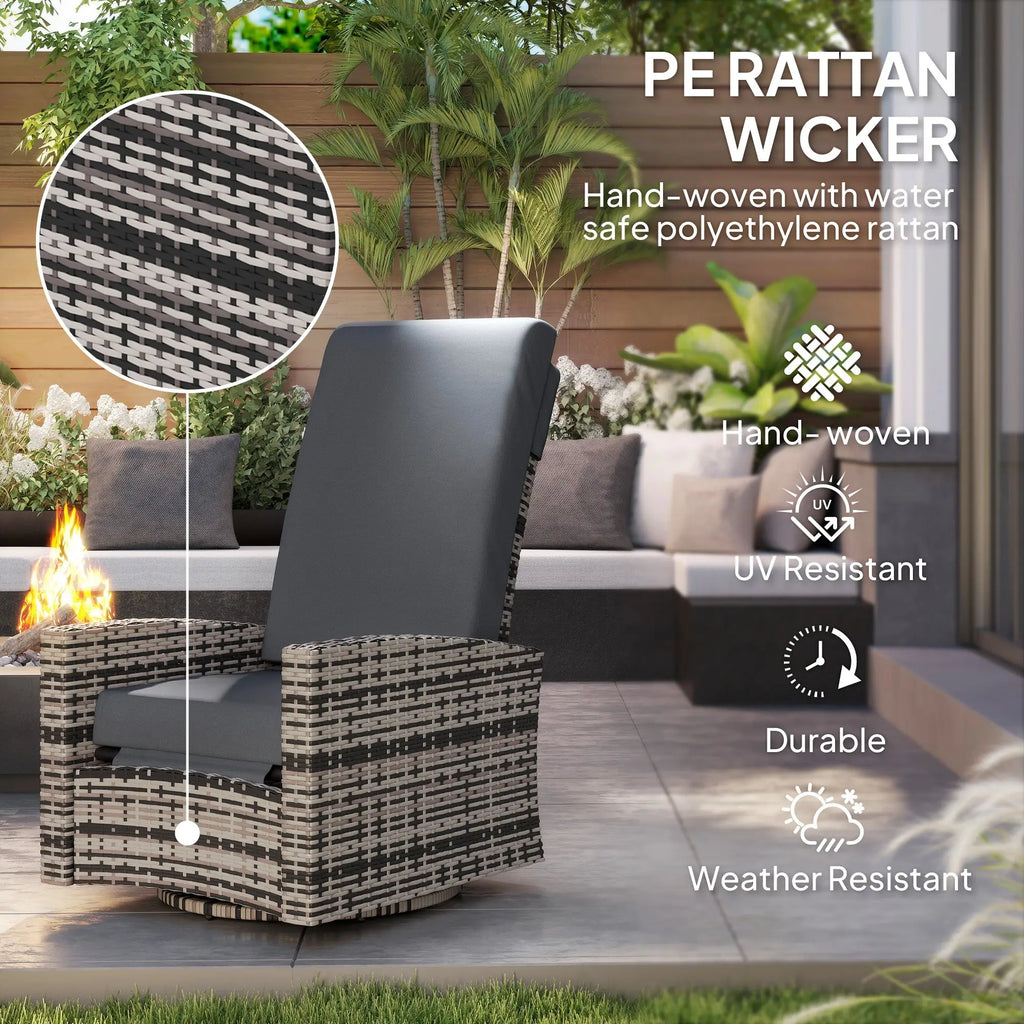 cozy outdoor chair for reading
