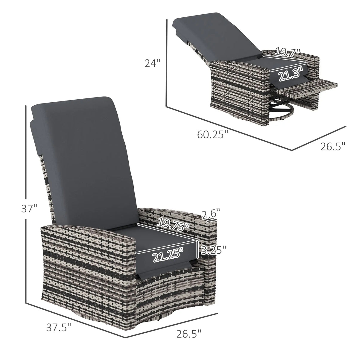 weather-resistant chair for outdoor reading
