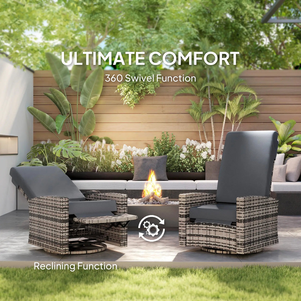 ergonomic reading chair for outdoor