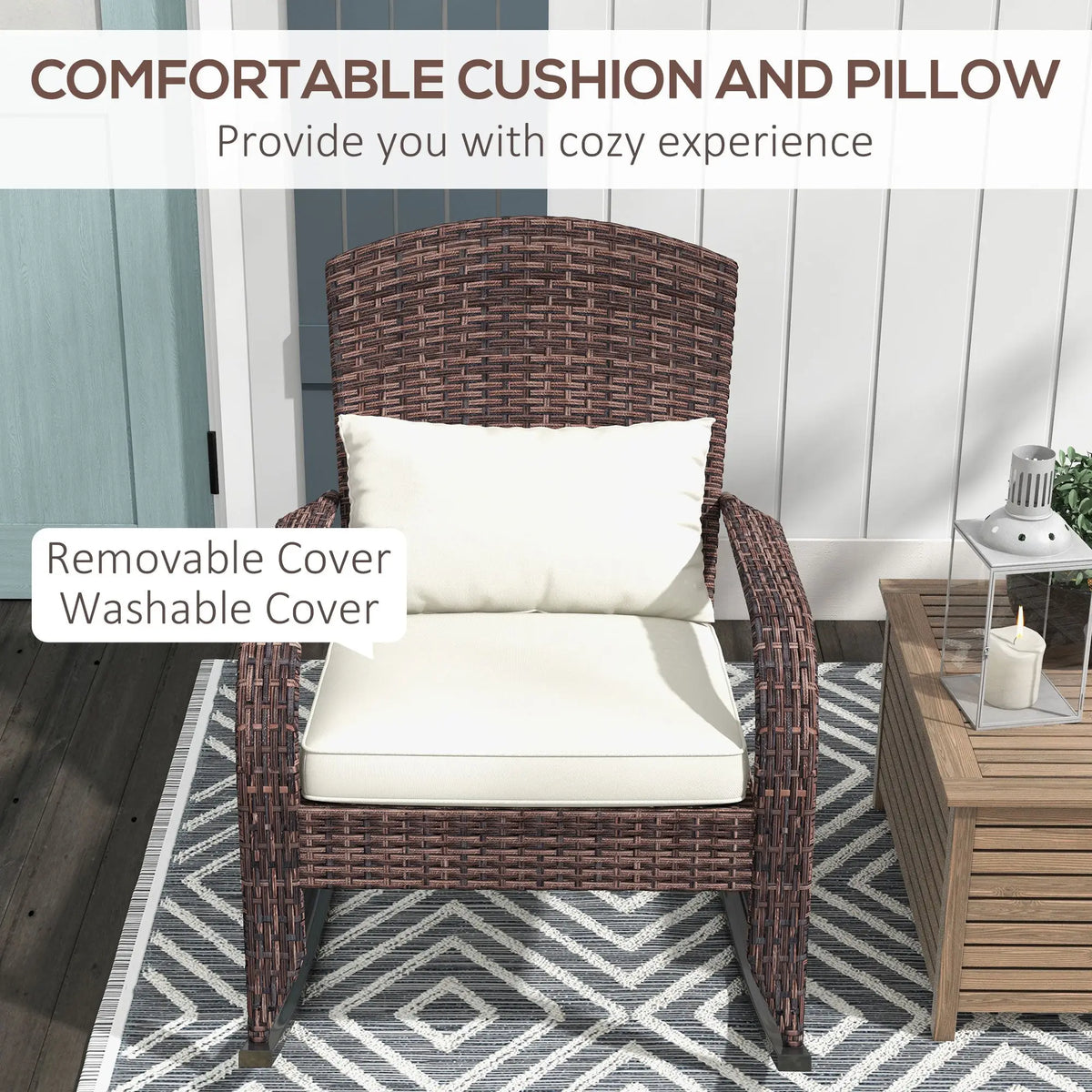 stylish outdoor reading chair