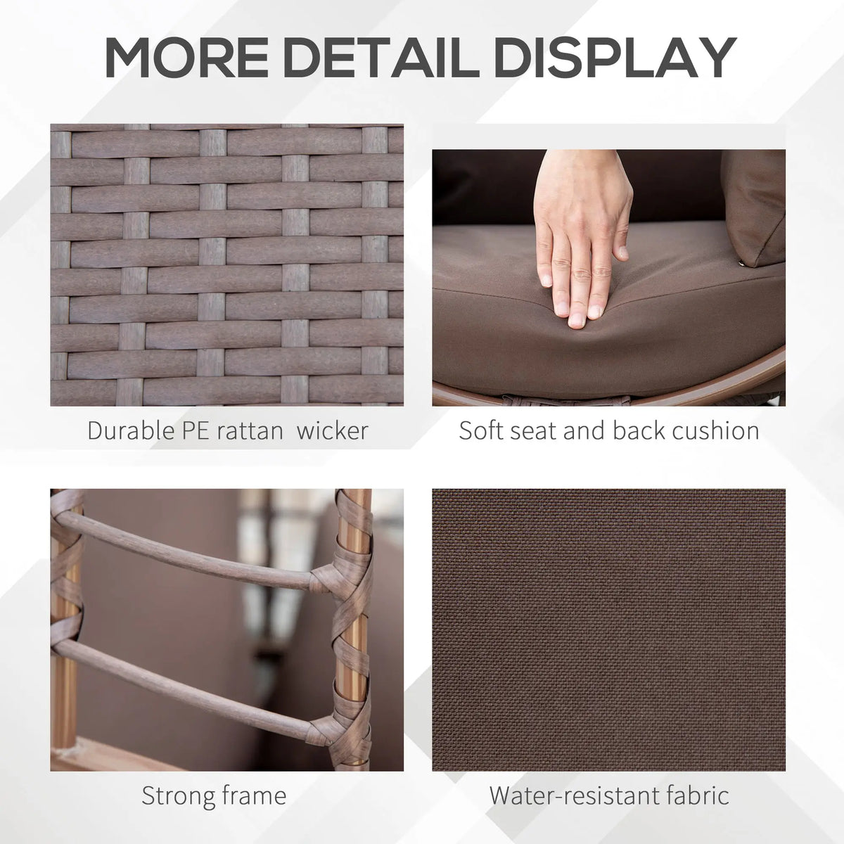 relaxing outdoor lounge chair
