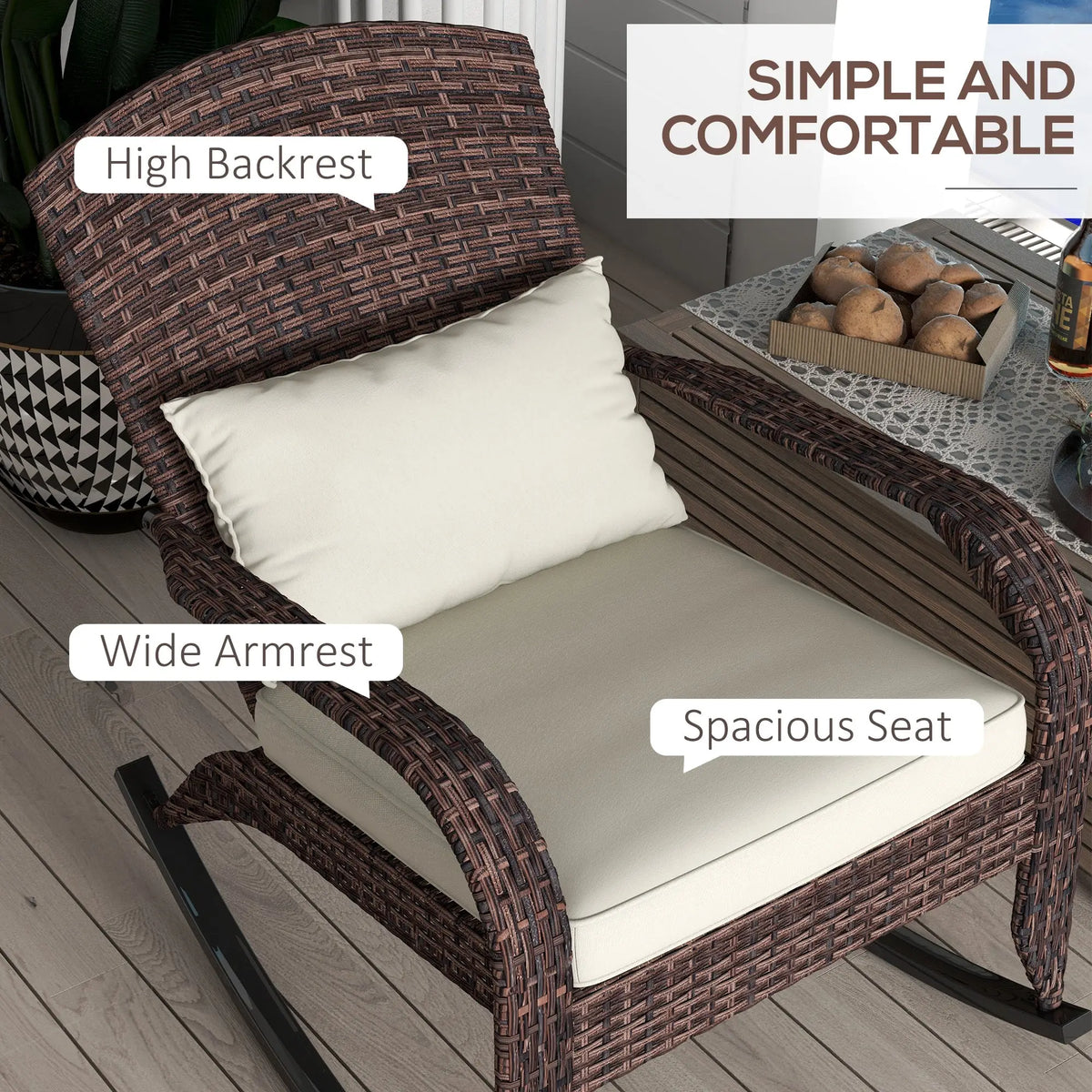 ergonomic garden chair for reading