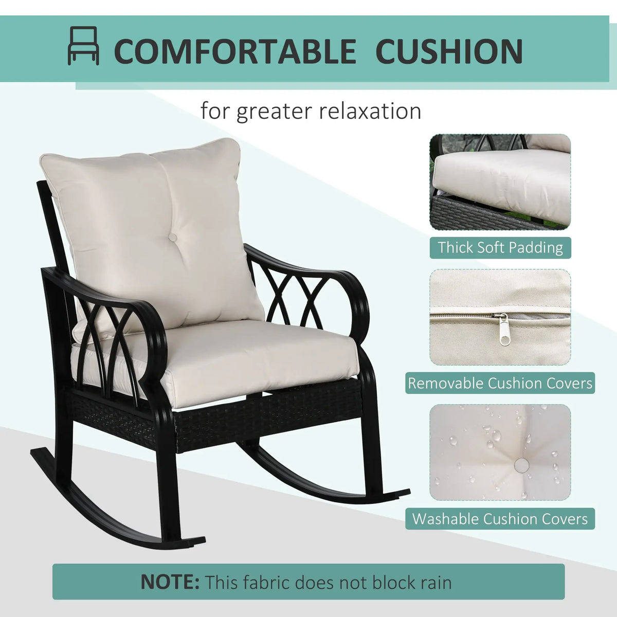 stylish outdoor seating for book lovers