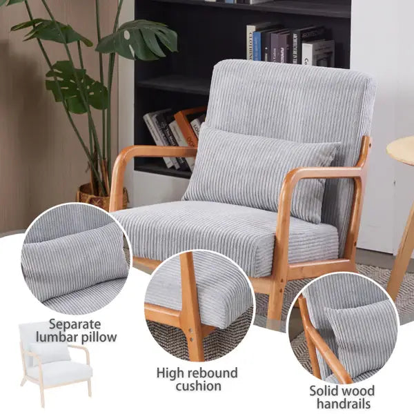 comfortable armchair for reading in bedroom