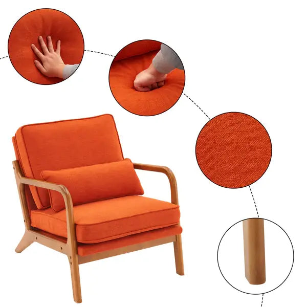 small space reading chair for comfort