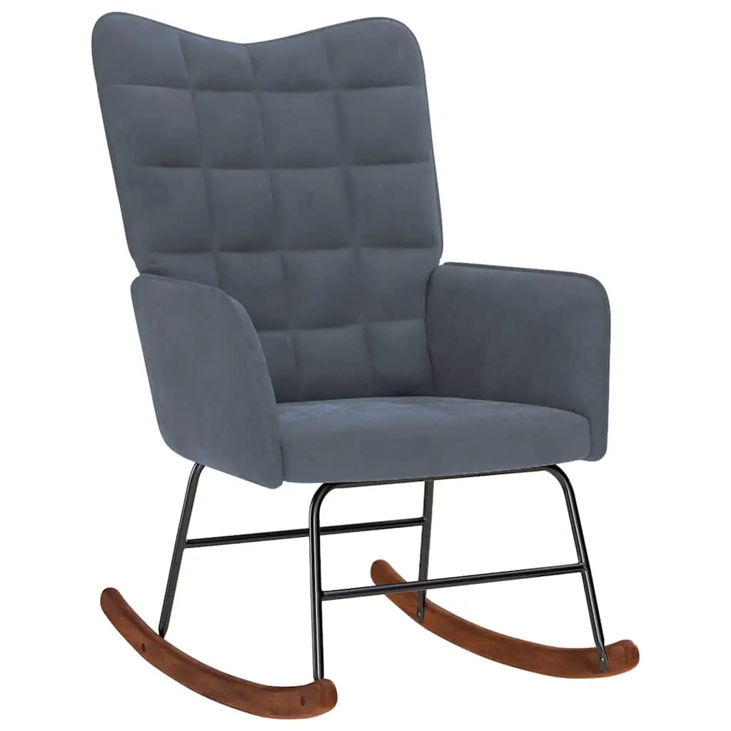 cozy velvet armchair for reading