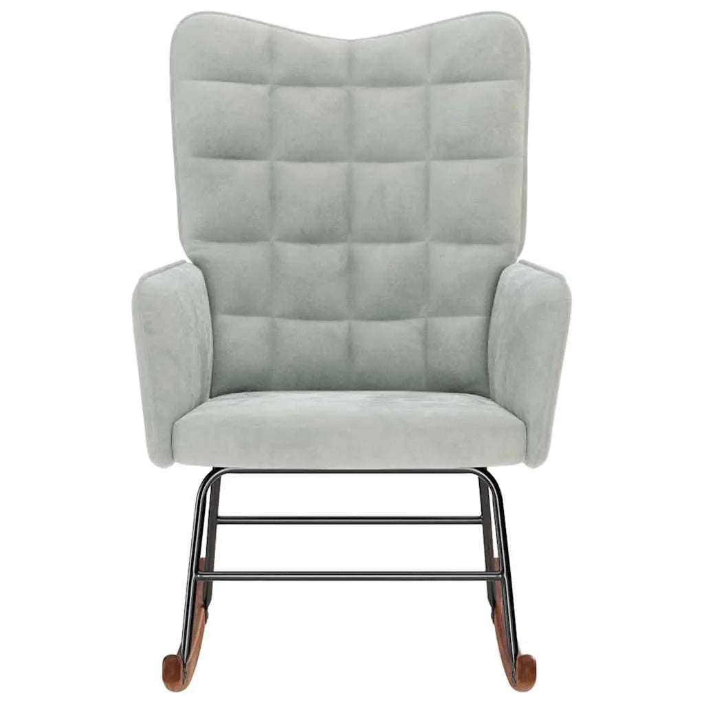 modern velvet reading chair design
