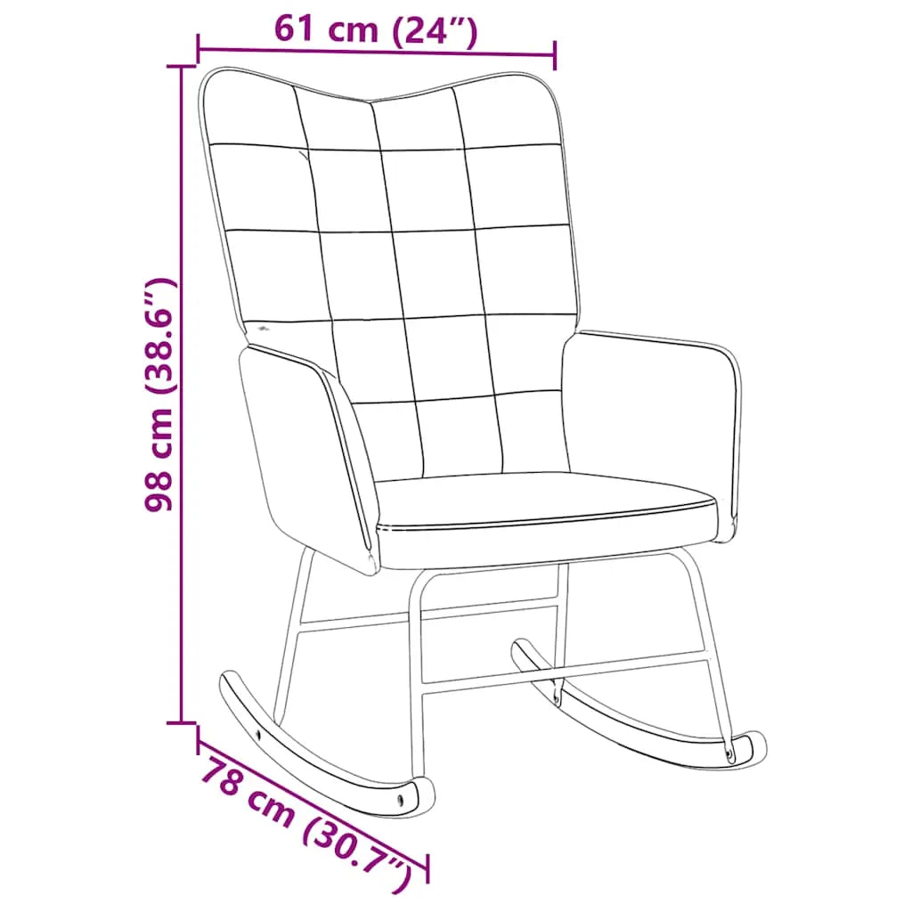 fashionable velvet chair for enjoyment