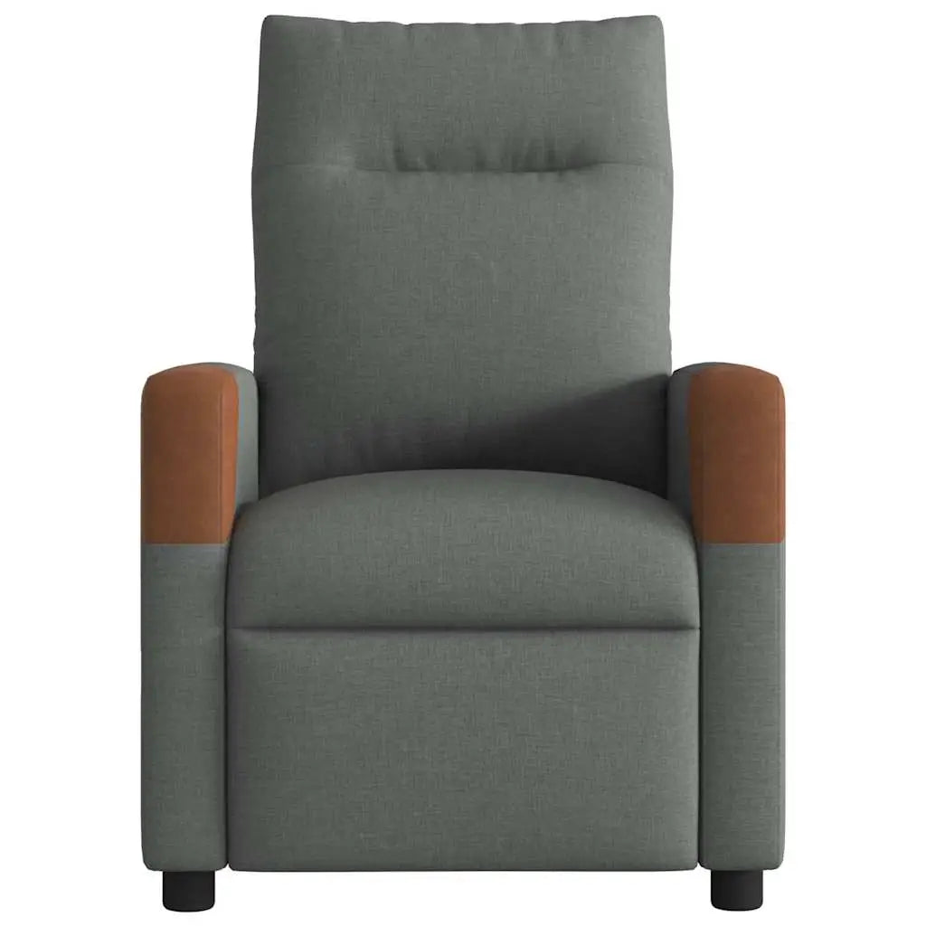 stylish reading chair with ottoman
