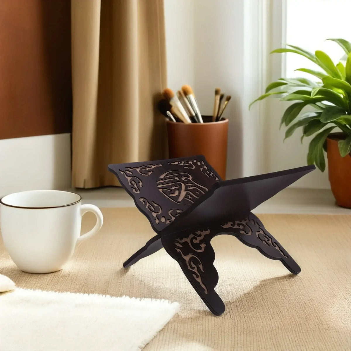 kitchen book holder stand