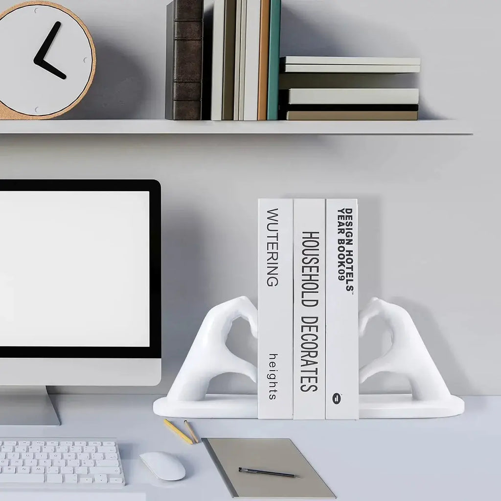 artistic bookend design for home decor