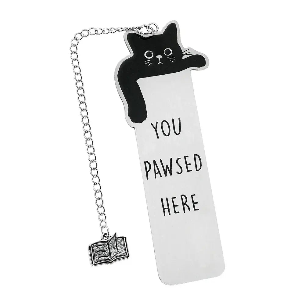 colorful cat bookmark perfect for any bookshelf