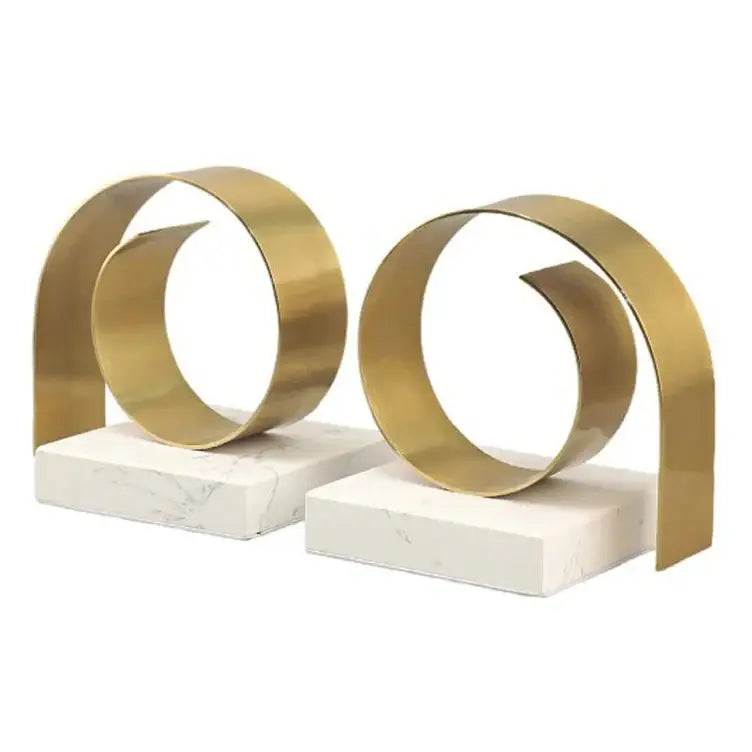 Creative marble bookend