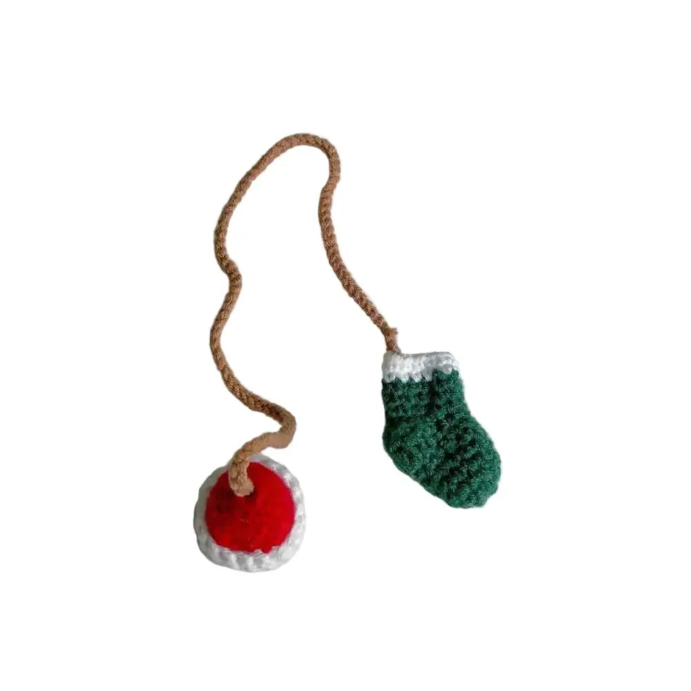 crochet bookmarks for Christmas