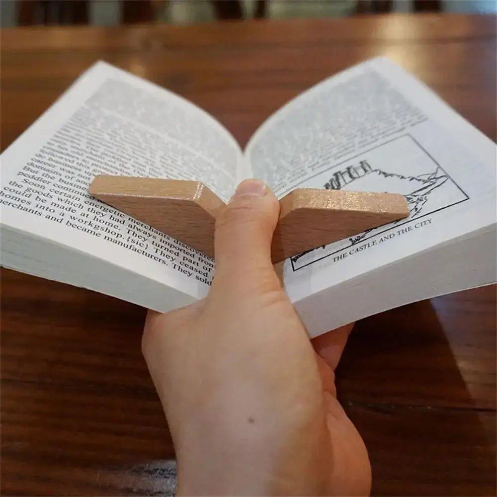 creative book page holder