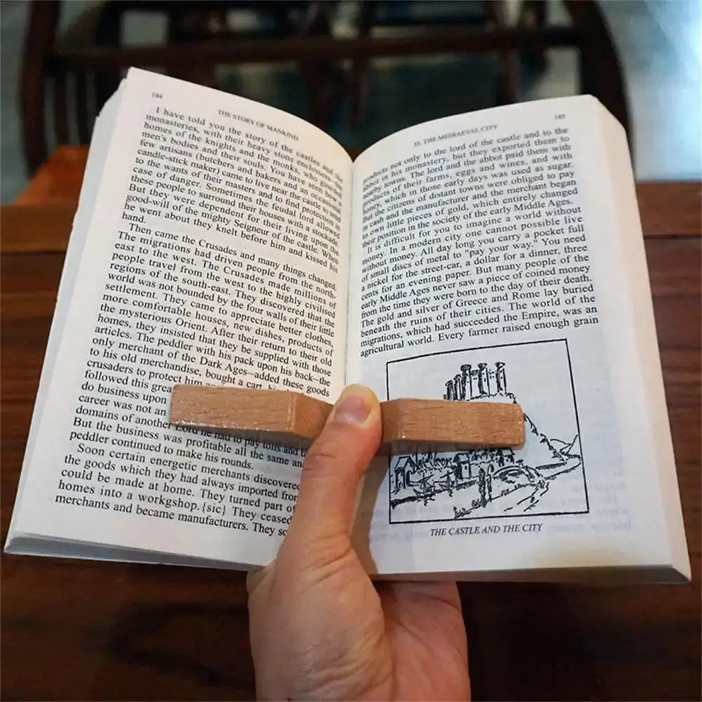 book holding clamp for readers