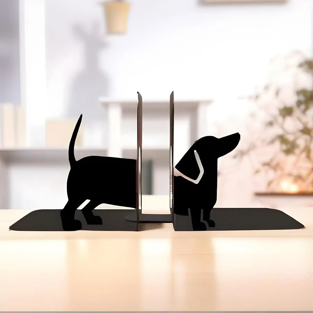 cute animal bookends for children's room