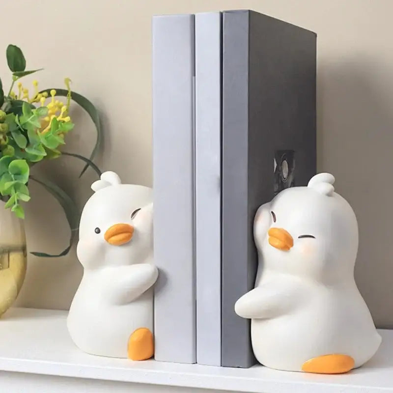 bookend featuring a cute bird design