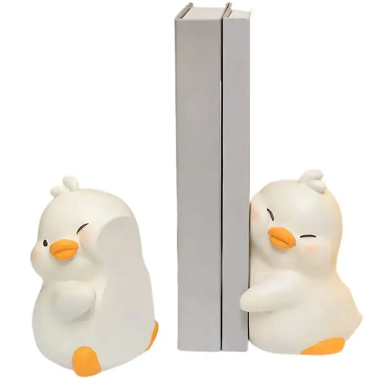 cute avian themed bookend for shelves