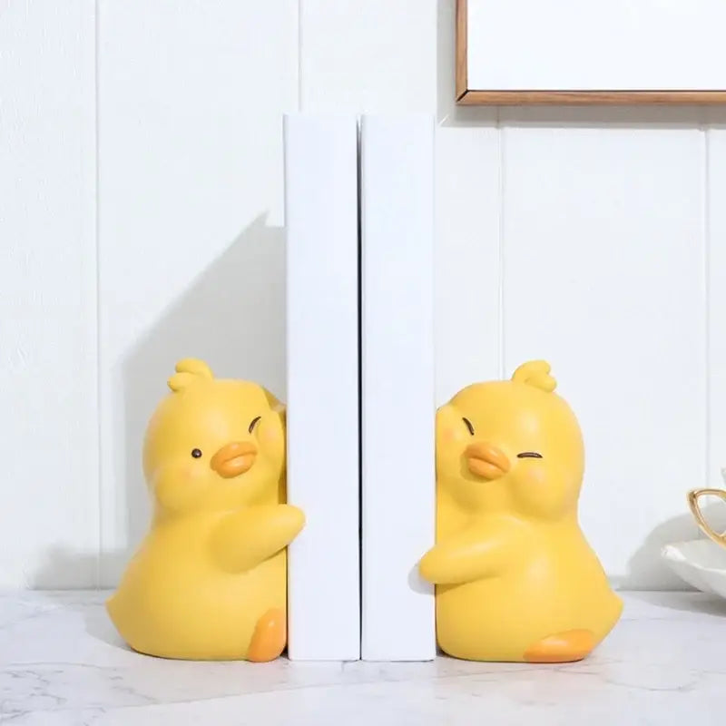 charming bird decor bookend for kids rooms