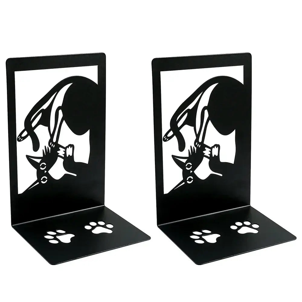 adorable cat bookend for holding books