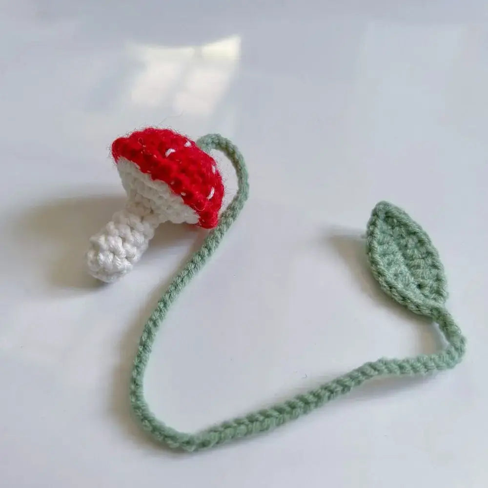 cute crochet bookmark for avid readers