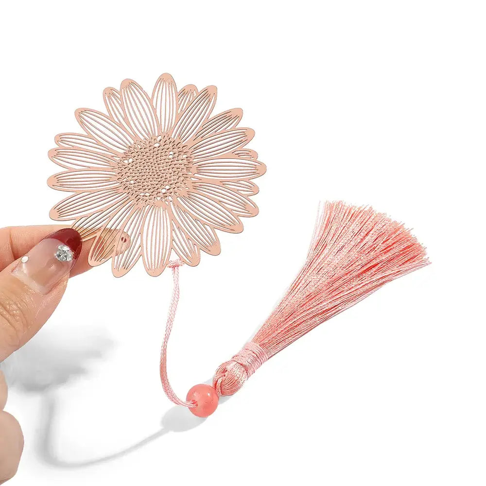 eco-friendly flower bookmarks