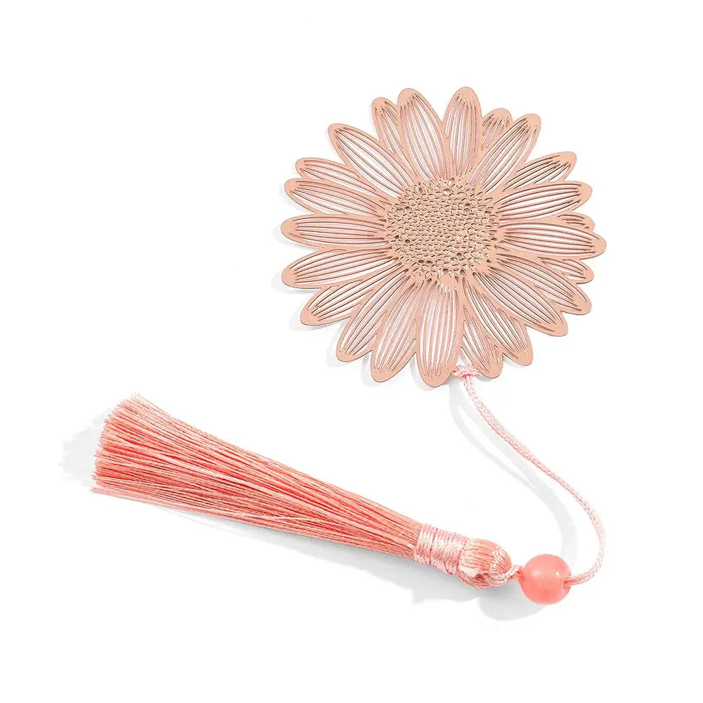 delightful flower shaped page markers