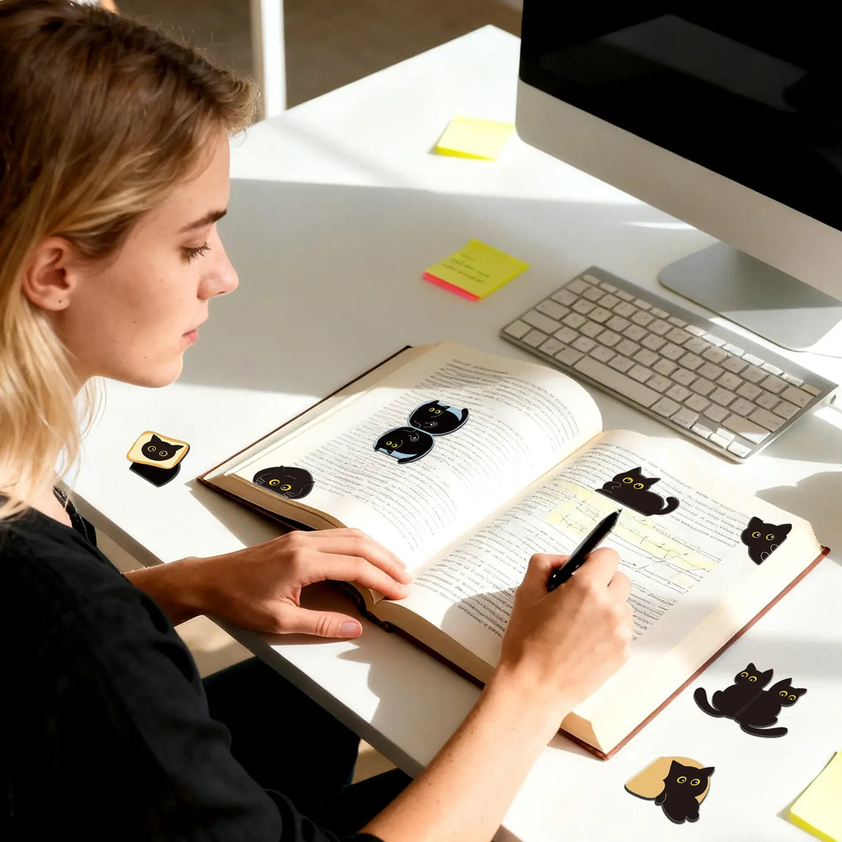 adorable magnetic page markers