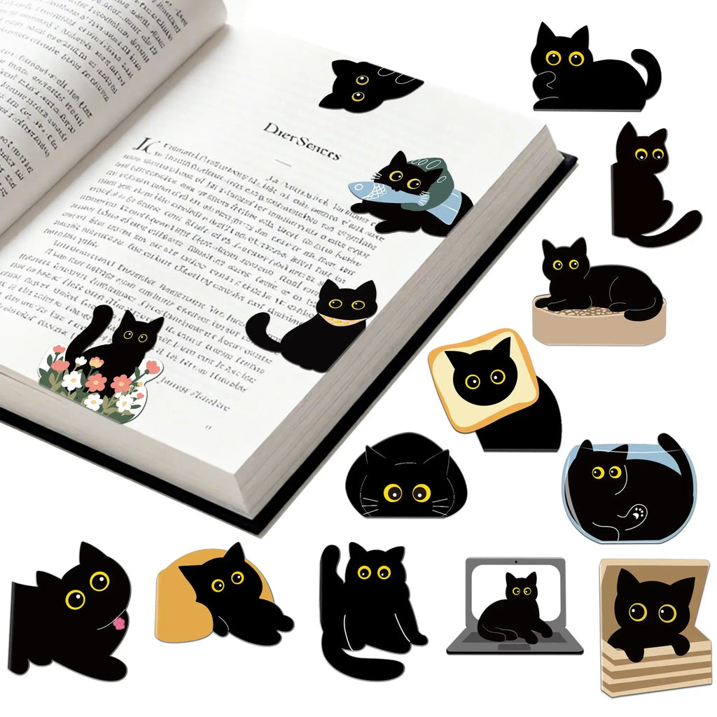 Cute magnetic bookmarks