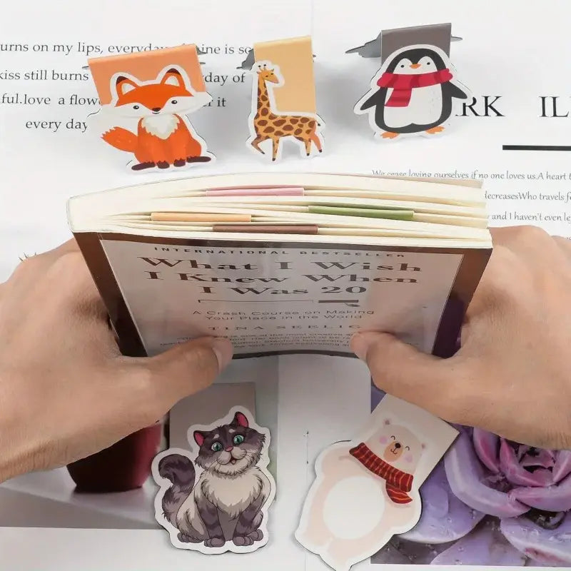 adorable magnetic bookmarks for readers
