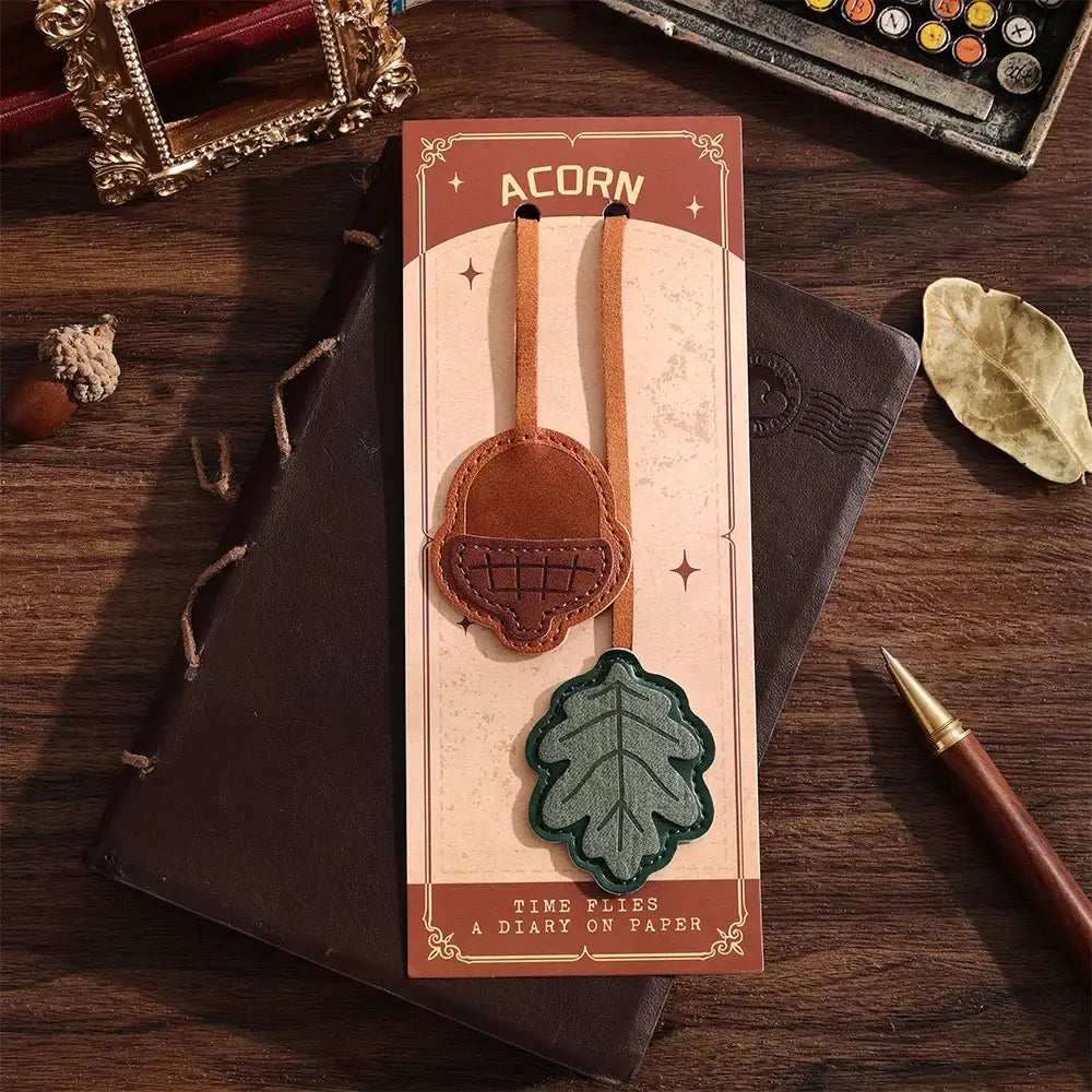 premium leather page clips