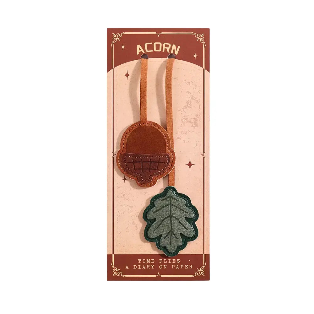 charming leather book markers