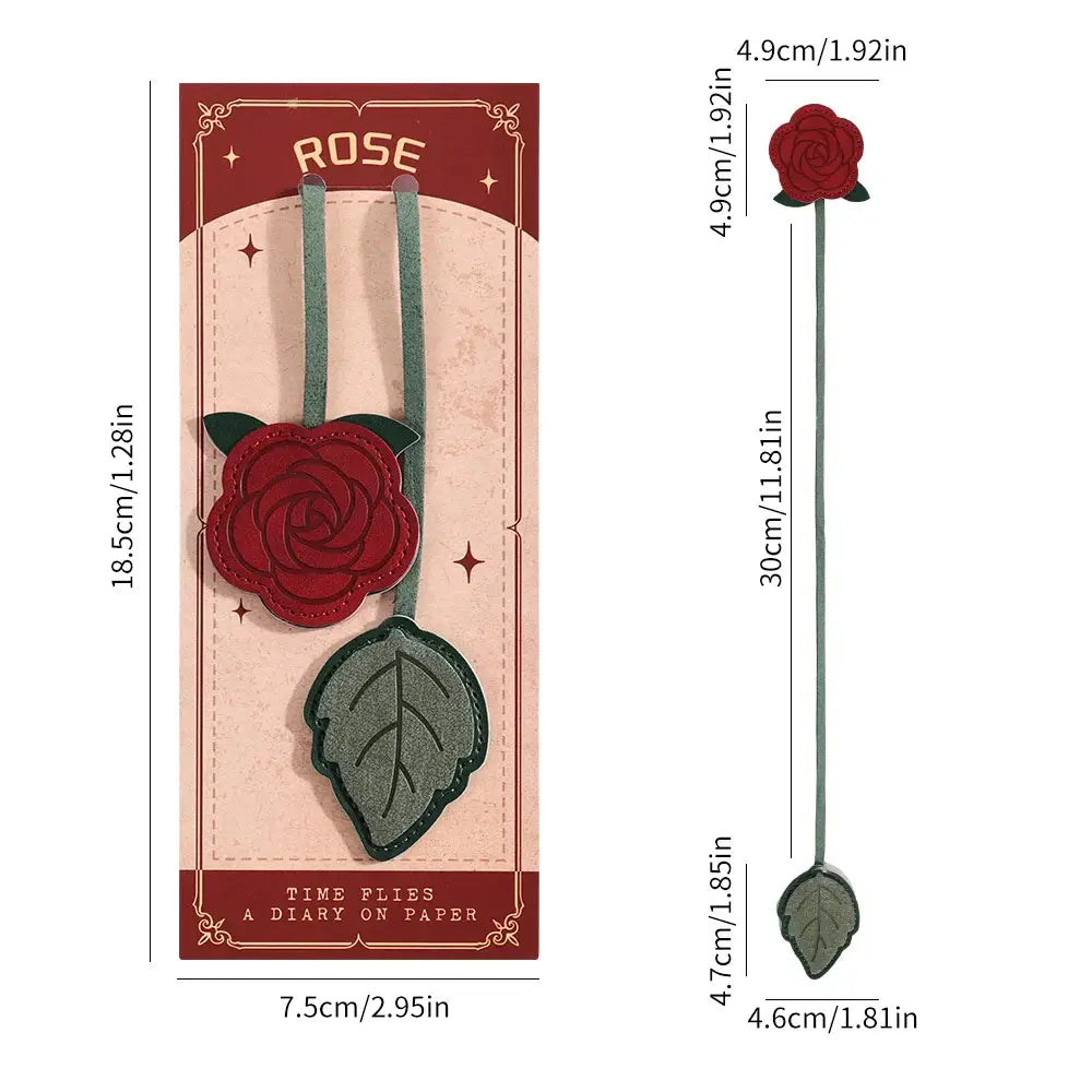 elegant leather book clips