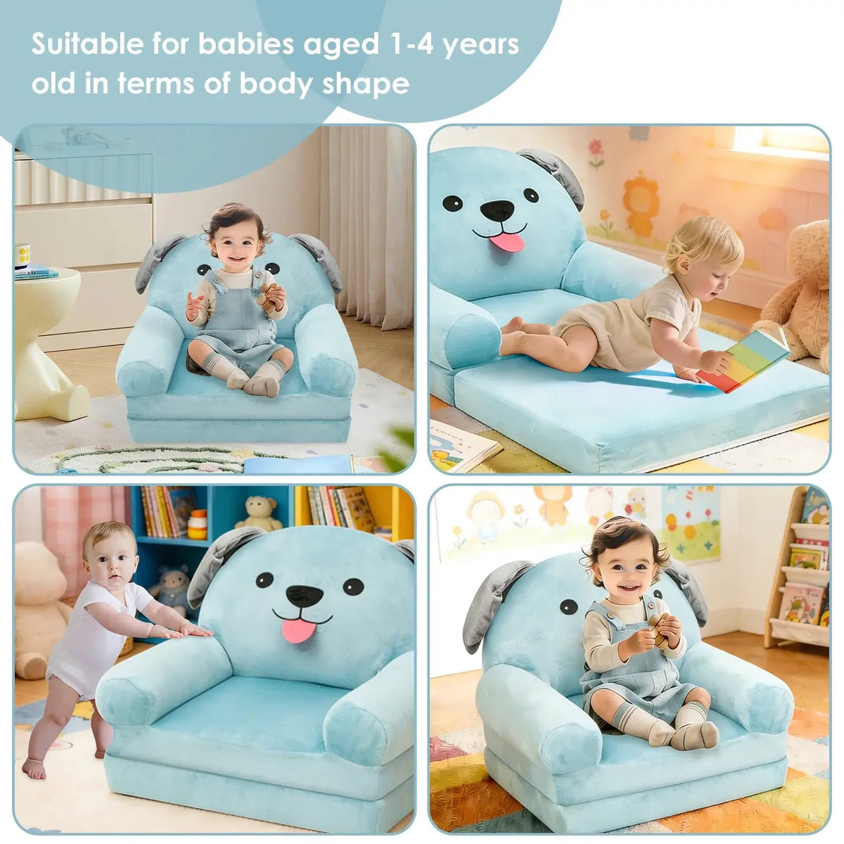 compact reading chair for toddlers