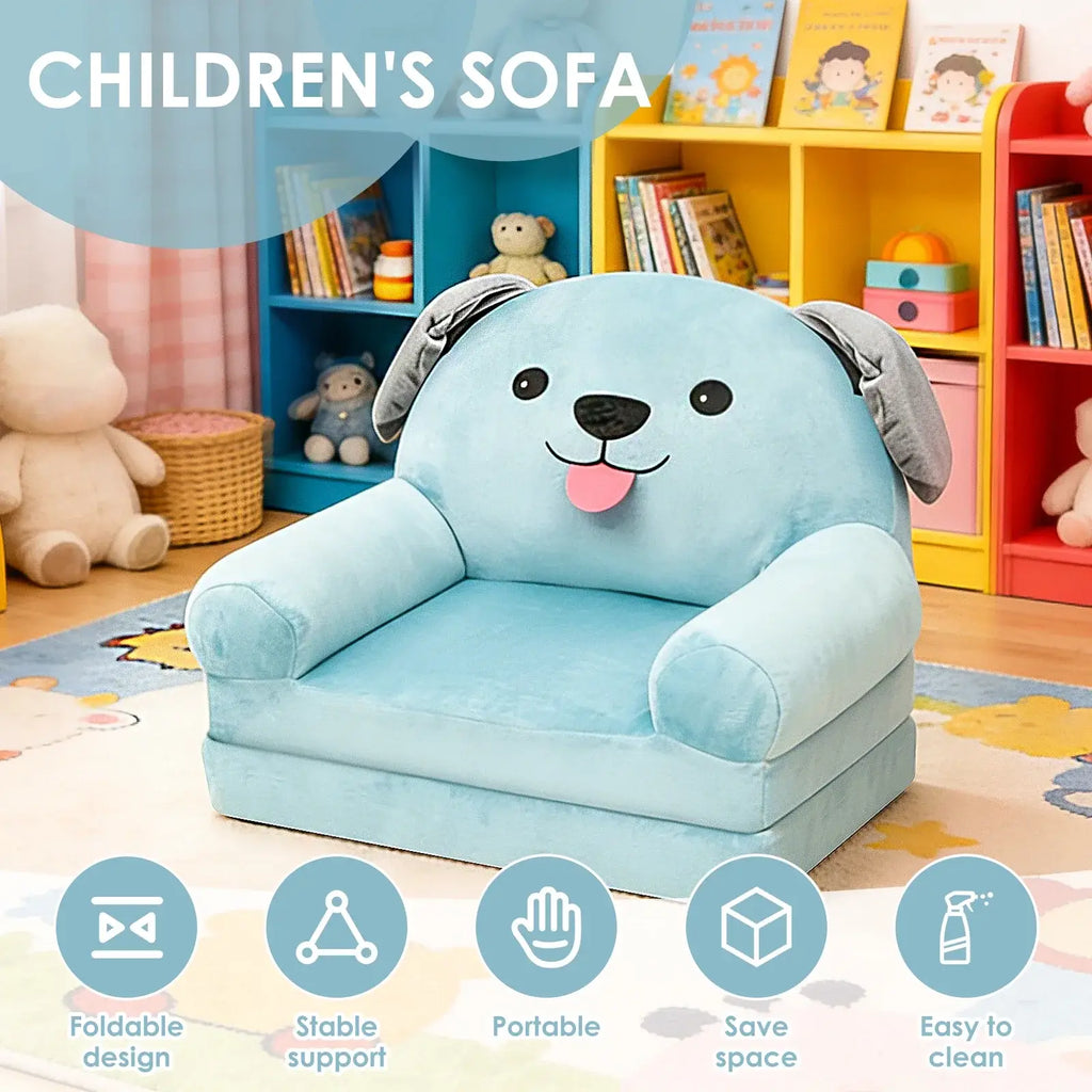 kids' armchair in vibrant colors