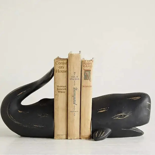 decorative animal bookend with intricate design