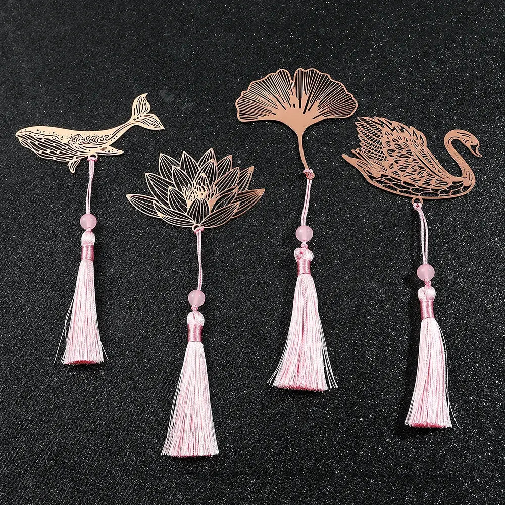 vibrant metal bookmarks for kids