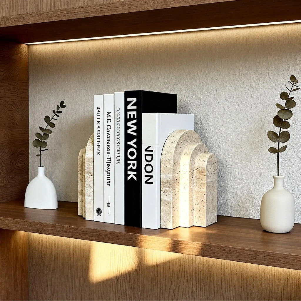 decorative bookend made of stone