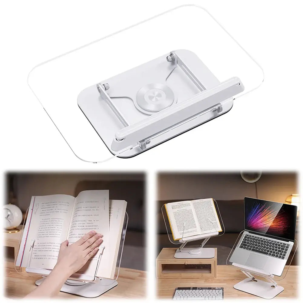 stable book display stand for study