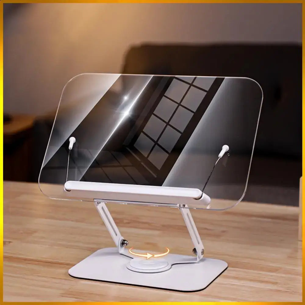 ergonomic book holder for desktop