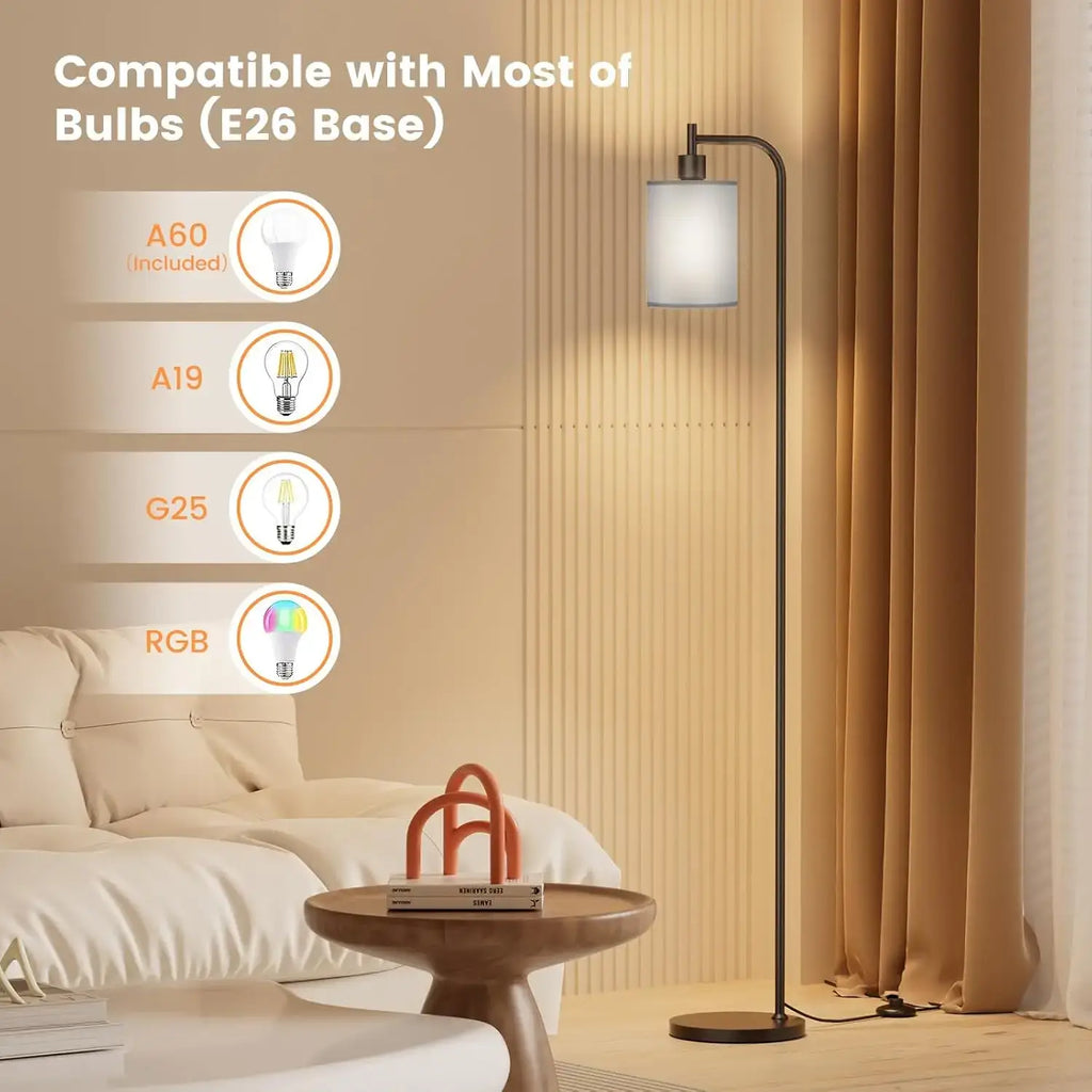stylish standing lamp for book lovers