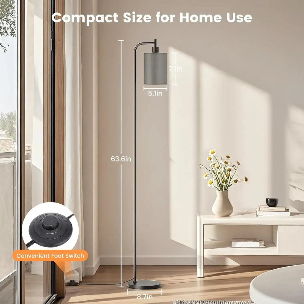 adjustable reading lamp with dimming feature