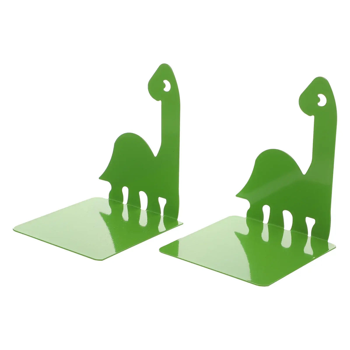 Dinosaur metal bookend