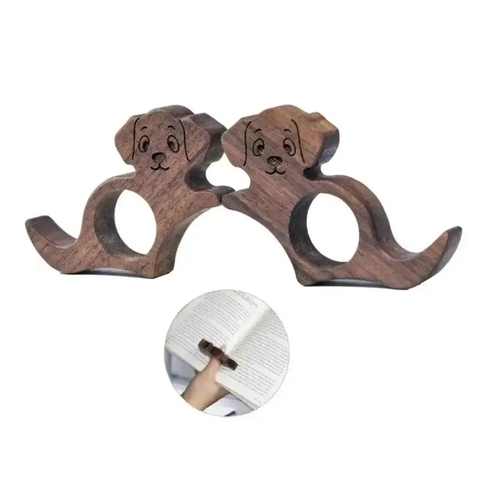 book holder featuring dog design