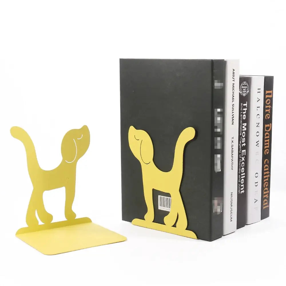 decorative dog bookend for home