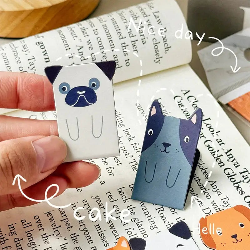 adorable dog bookmarks for readers